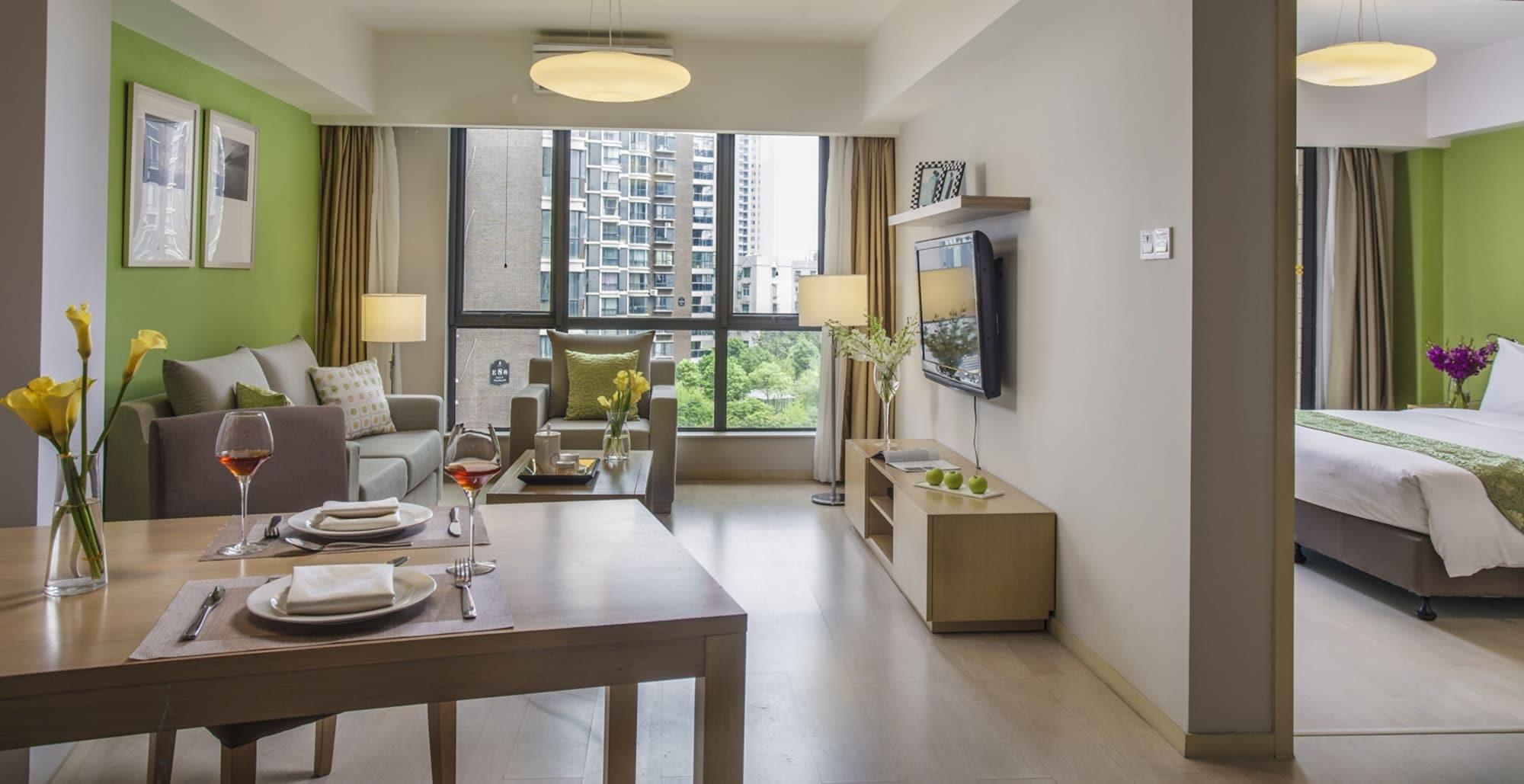 Citadines Zhuankou Wuhan Exterior foto